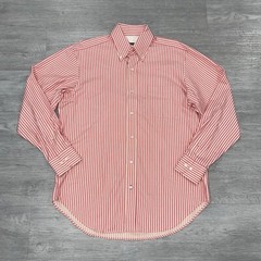 J. McLaughlin Button Down Shirt Men Medium Classic Blazer Stripe Long Sleeve NWT