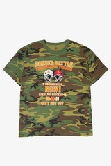Recycled “Border Battle Rivalry Of The Ages” Football Camoflauge T-Shirt