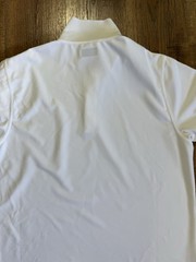 Grand Slam Performance Men’s White Solid Collared Polo Shirt Short Sleeve XL