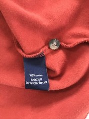 CROFT & BARROWena rust long sleeve golf polo shirt 100% cotton MEDIUM 42” chest