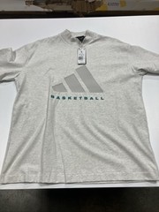 Adidas 2024 Collection Chapter 3 Basketball T-Shirt Light Grey IW5645 Small
