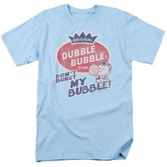 DUBBLE BUBBLE BURST BUBBLE Licensed Adult Men’s Graphic Tee Shirt SM-3XL