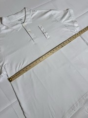 Goodfellow & Co, Polo, NWT, Collared, 1/4 Buttoned, White, Male, 2XL