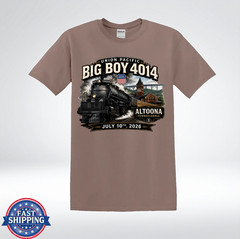 Big Boy 4014 Altoona PA July 10 2026 Union Pacific Steam Locomotive T-Shirt