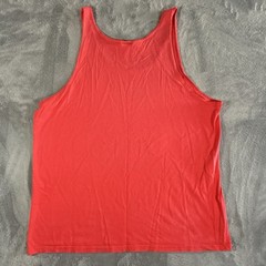 Vintage Trend Basics Tank Top Mens Size XL Red 100% Cotton Made In USA 80s/90s