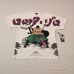 Civil Regime x One Piece Zoro’s Rise White T-shirt Size M Oversized