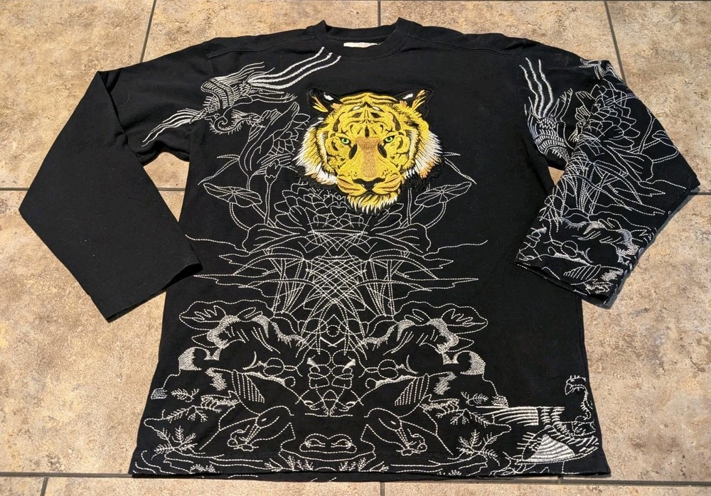 Creative Minds All Over Print Embroidered Unisex Large Shirt