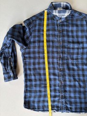 Faherty Heritage Large Reversible Workwear Reversible Heavyweight Flannel Button
