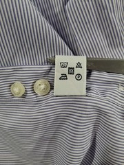Richard James Shirt Mens 17 Inch Collar Lilac Striped Mayfair Poplin 100% Cotton