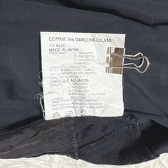USED COMME DES GARCONS PATCHWORK SHORT-SLEEVED SHIRT (MIXED MATERIALS) GOOD