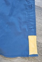 Duluth Trading Flex Work Shirt Men Large Blue Button Up Vented Fishing Hiking
