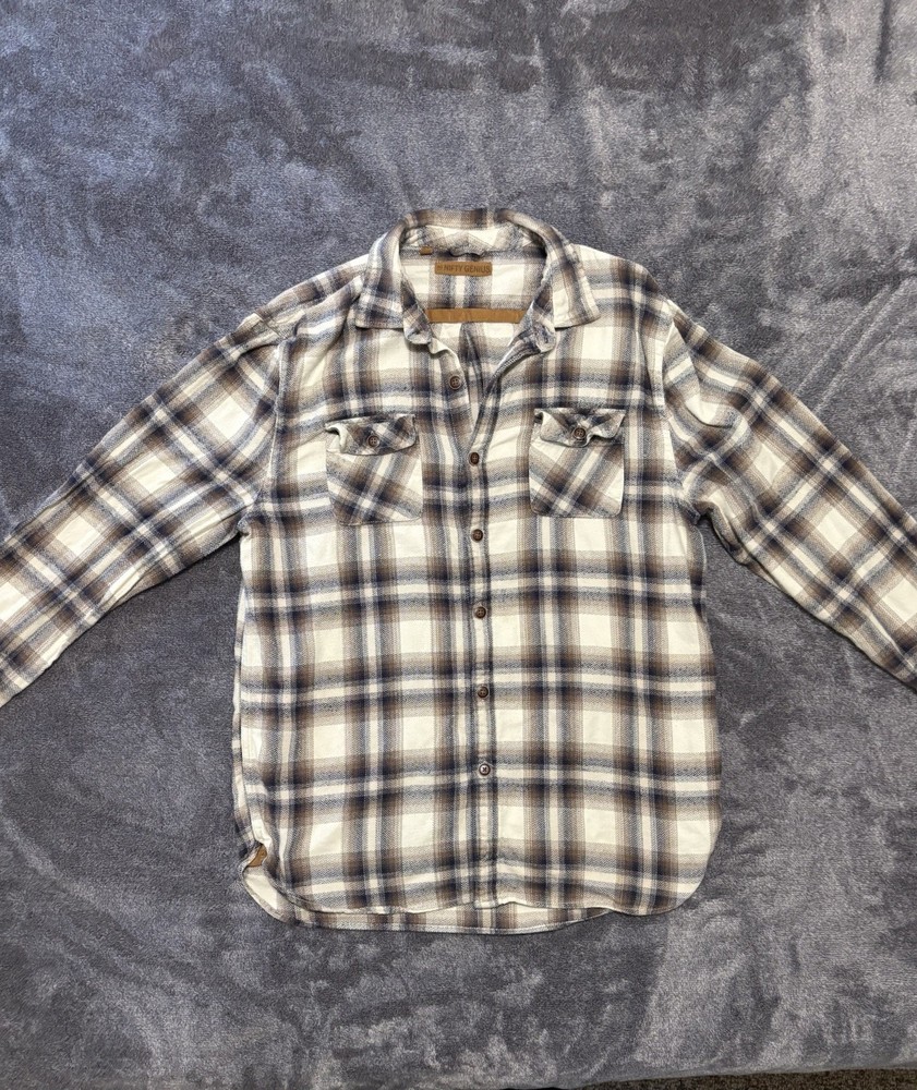 Nifty Genius Men’s Button Down