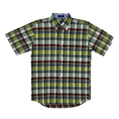 Pendleton Woolen Mills Short Sleeve Plaid Button-Down Shirt – Size: Small