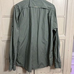 ExOfficio size large plaid button down shirt with ventilation