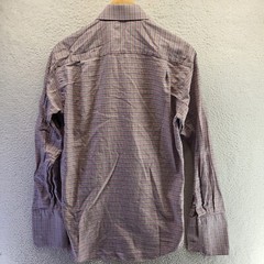 Paul Fredrick Button Shirt Men Medium 15.5 – 34 Tessitura Monti Italy Houndtooth