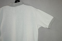 David Taylor White Argyle Polo Shirt with Front Pocket Normal Fit Golf