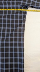 Hugo Boss Button Up Shirt Dark Gray & Blue Check Plaid Mens 16.5 34/35 Sharp Fit