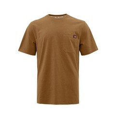 Wrangler Workwear Men’s Short Sleeve Heavyweight Pocket Crew Work Shirt Duck 3XL
