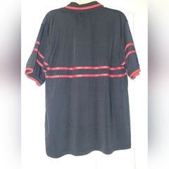 Piston Driven SEMA Show Performance Polo Shirt Size Medium Black Red