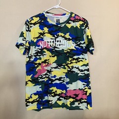 Enter The Void “Notorious” Men’s Multicolored Camo Short Sleeve T-Shirt Sz Med