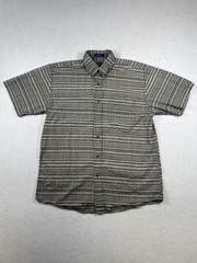 Pendleton Woolen Mills Short Sleeve Cotton Button-Down Shirt – Size: M