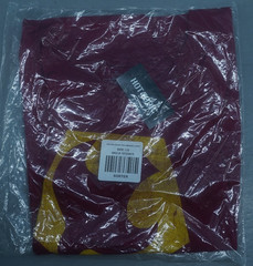 PEACEMAKER SUICIDE SQUAD LOGO T-SHIRT RED SIZE LARGE NEW SEALED WITH TAGS
