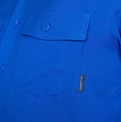 Columbia Men’s Utilizer II Solid Short Sleeve Shirt, Bright Indigo, Size S/P