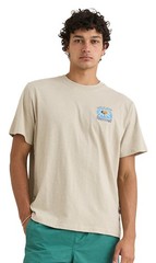 Rhythm Slow Down Slub SS T-Shirt – Moonrock – New
