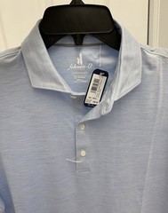 NWT Small Johnnie-O Featherweight Huronn Polo Shirt JMPO4690 MSRP $98