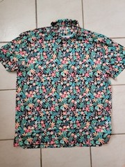 Chubbies Men’s Weekend Stretch XL Multicolor Toucan Floral Button-Up Shirt
