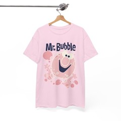 Mr Bubble T-Shirt, Retro Vintage Bubblebath Logo Grunge T Shirt, Unisex Tee