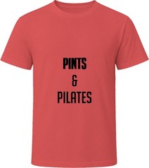 Pints and Pilates Drink And Exercise Funny Gift T Shirt