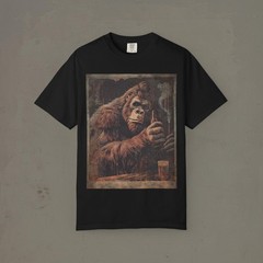 BIGFOOT BEER Blunt Bar Shirt, SASQUATCH Cigar Club T-shirt, Cryptid Alcohol Tee