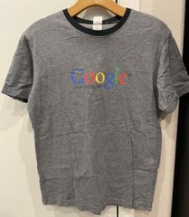 VTG Google I’m Feeling Lucky Ringer Tee T-Shirt Made In USA Mens Small