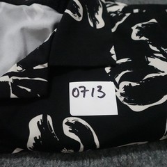 Porter and Ash Shirt Mens L Black Floral Camp Kinetic Stretch Button Up 0713