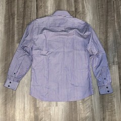 Bertigo Long Sleeve Button Down Shirt – 4/Large