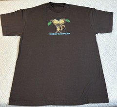 Vintage Squirrel Nuts Bigger Than Yours Graphic Brown Shirt Size XL