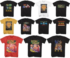 Pre-Sell Double Dragon Video Game Licensed T-shirt