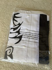 New Mens Vintage White Tribal Dress Shirt Designs By Attila Medium