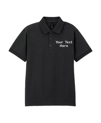 Personalised Embroidered Gildan DryBlend Jersey Knit Polo Short Sleeve GD040