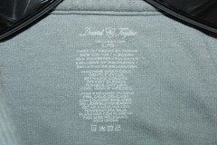 David Taylor White Argyle Polo Shirt with Front Pocket Normal Fit Golf