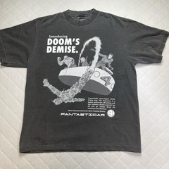 Shaka Wear Shirt Mens Large Gray Marvel Fantastic Four Doom’s Demise Graphic Tee