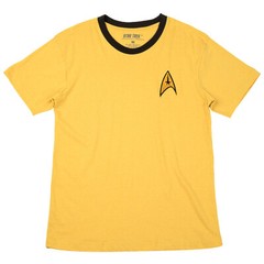 Star Trek James T. Kirk Command Uniform Badge Costume T-Shirt