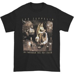 Men’s Led Zeppelin In Through The Out Door T-shirt Small Black