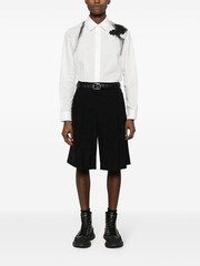 Alexander McQueen Dragonfly Harness Print Shirt – Size 16.5, Made in Italy