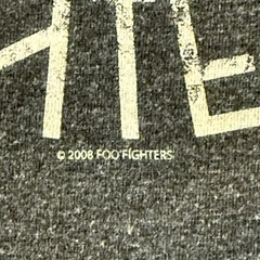 FOO FIGHTERS Thunder Eagle Licensed Alt Rock T-Shirt 2008. MEDIUM Preowned NV