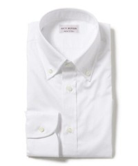 (ASK availability First) BEAMS GUY ROVER Fine twill button-down shirt New