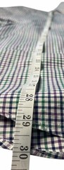 Vineyard Vines Performance Slim Fit Murray L/S Shirt Purple Green White Plaid M