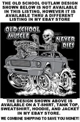 Sinister Garage Rocket Spark Plugs For Cars Motorcycles Pinup Girl T-shirt WS55