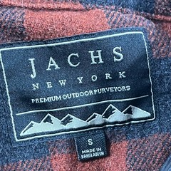 Jachs Shacket Men’s Small Wool Blend Plaid Shirt Flannel Jacket Quilted